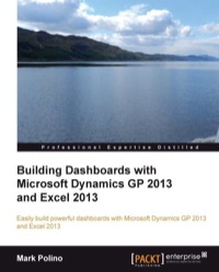 Omslagafbeelding: Building Dashboards with Microsoft Dynamics GP 2013 and Excel 2013 1st edition 9781849689069