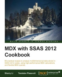 Immagine di copertina: MDX with SSAS 2012 Cookbook 1st edition 9781849689601