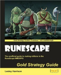 صورة الغلاف: Runescape Gold Strategy Guide 1st edition 9781849692908
