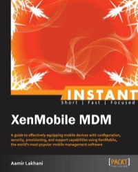 Omslagafbeelding: Instant XenMobile MDM 1st edition 9781849696265