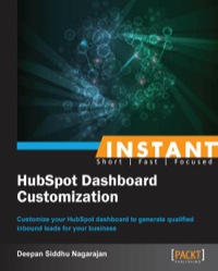 Immagine di copertina: Instant HubSpot Dashboard Customization 1st edition 9781849698955