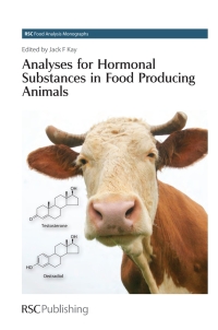 Cover image: Analyses for Hormonal Substances in Food Producing Animals 1st edition 9780854041985