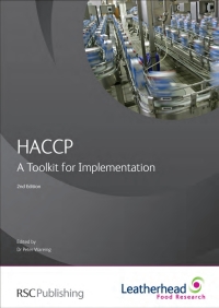 表紙画像: HACCP 1st edition 9781905224975