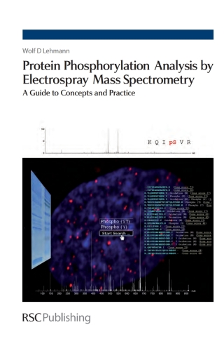Imagen de portada: Protein Phosphorylation Analysis by Electrospray Mass Spectrometry 1st edition 9780854041855