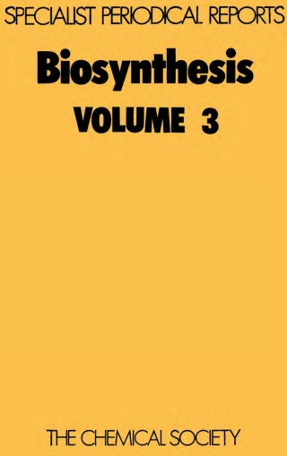 Cover image: Biosynthesis 1st edition 9780851865232