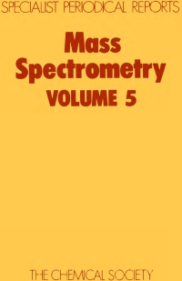 Cover image: Mass Spectrometry 1st edition 9780851862989