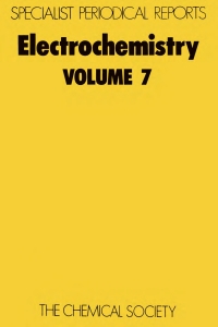 Imagen de portada: Electrochemistry 1st edition 9780851868707