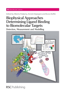 Imagen de portada: Biophysical Approaches Determining Ligand Binding to Biomolecular Targets 1st edition 9781849730099