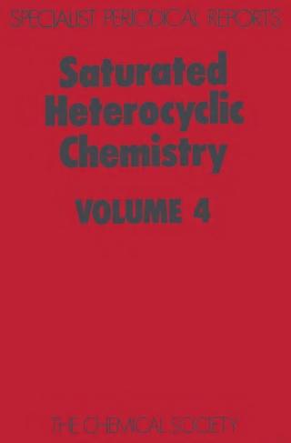Cover image: Saturated Heterocyclic Chemistry 1st edition 9780851865928