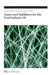 Cover image: Gums and Stabilisers for the Food Industry 16 1st edition 9781849733588