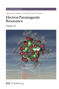 Titelbild: Electron Paramagnetic Resonance 1st edition 9781849731683