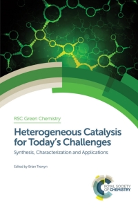 Cover image: Heterogeneous Catalysis for Today's Challenges 1st edition 9781849736275
