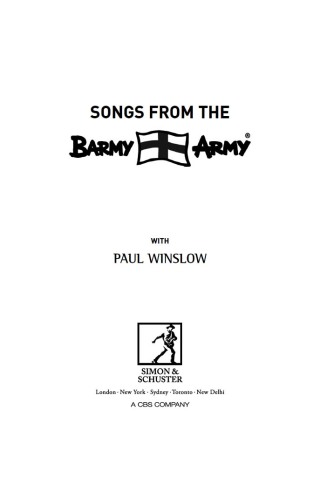 Cover image: Songs From the Barmy Army 9781849836739