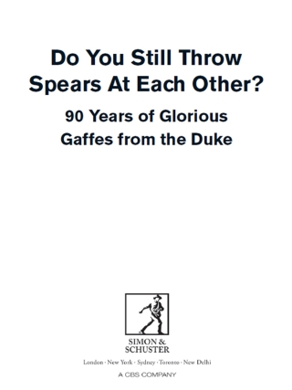 Cover image: Do You Still Throw Spears At Each Other? 9781849836890