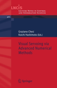 Imagen de portada: Visual Servoing via Advanced Numerical Methods 1st edition 9781849960885