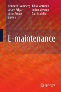 Cover image: E-maintenance 1st edition 9781849962049