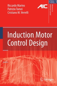 صورة الغلاف: Induction Motor Control Design 9781849962834