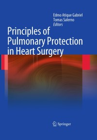 صورة الغلاف: Principles of Pulmonary Protection in Heart Surgery 1st edition 9781849963077