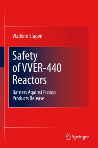 Cover image: Safety of VVER-440 Reactors 9781849964197