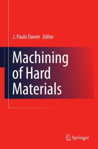 Imagen de portada: Machining of Hard Materials 9781849964494