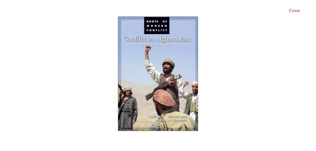 Conflict in Afghanistan An Encyclopedia 1st Edition