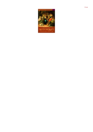 Cover image: Encyclopedia of Witchcraft [4 volumes] 1st edition