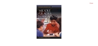 Cover image: Middle Grades Education 1st edition