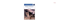 Imagen de portada: World Poverty 1st edition