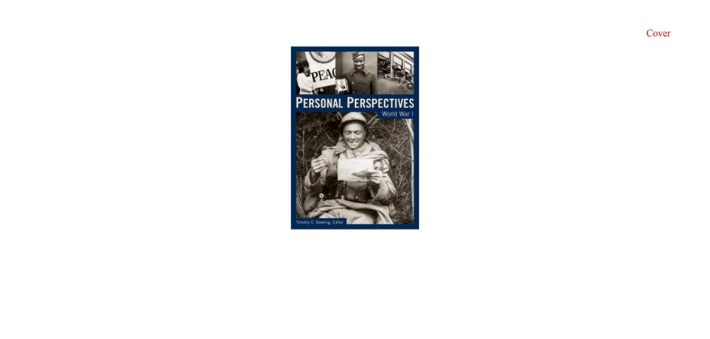 Personal Perspectives World War I 1st Edition