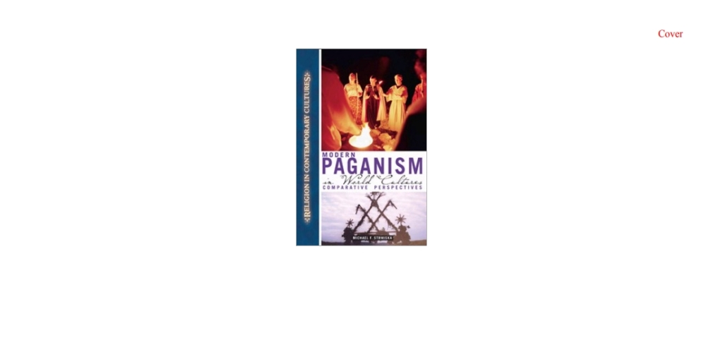 Modern Paganism in World Cultures Comparative Perspectives 1st Edition