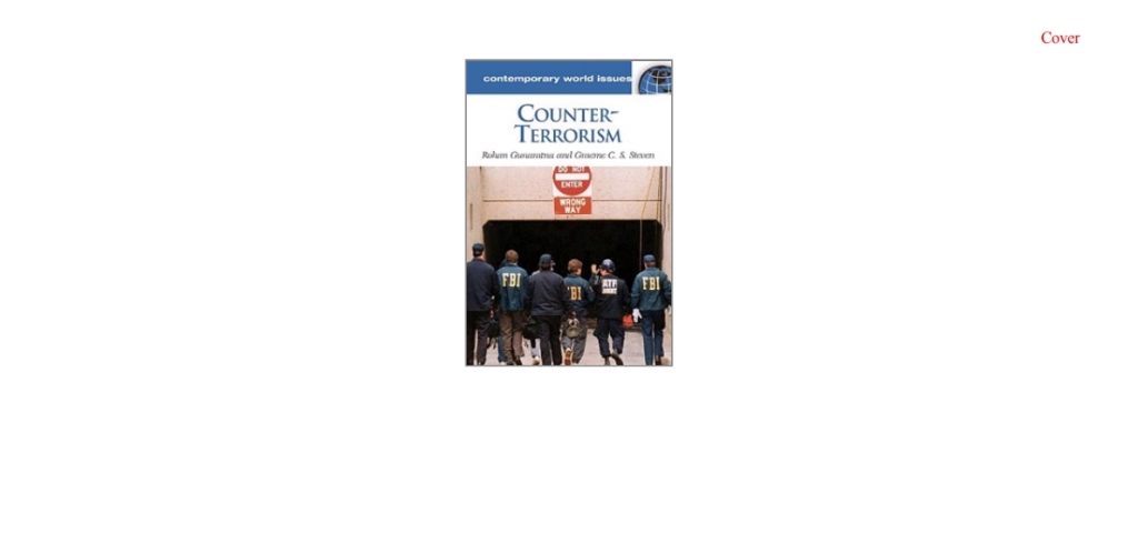 Counterterrorism A Reference Handbook 1st Edition