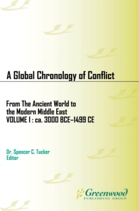Titelbild: A Global Chronology of Conflict [6 volumes] 1st edition