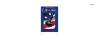 Cover image: The Judicial Branch of State Government 1st edition