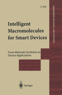 表紙画像: Intelligent Macromolecules for Smart Devices 9781849968799