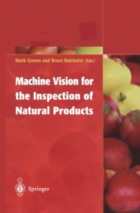 Cover image: Machine Vision for the Inspection of Natural Products 1st edition 9781852335250