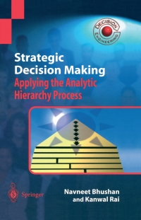 Immagine di copertina: Strategic Decision Making 9781852337568