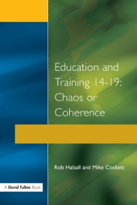 Cover image: Education and Training 14-19 9781853464195