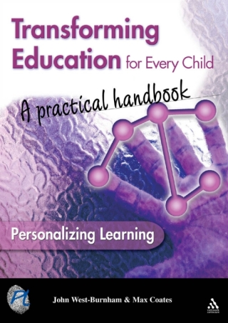 Imagen de portada: Transforming Education for Every Child: A Practical Handbook 1st edition 9781855391154
