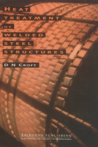 Imagen de portada: Heat Treatment of Welded Steel Structures 9781855730168