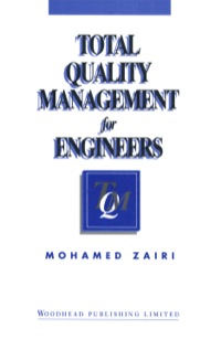Immagine di copertina: Total Quality Management for Engineers 9781855730243