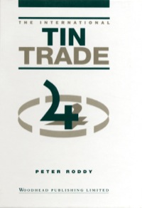 Titelbild: The International Tin Trade 9781855730434