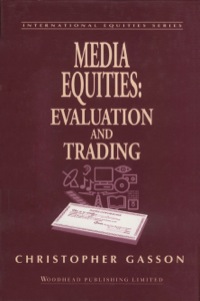 صورة الغلاف: Media Equities: Evaluation and Trading 9781855731943