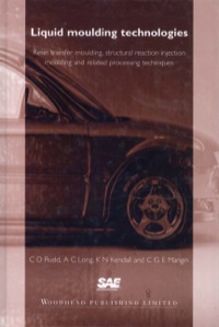 Imagen de portada: Liquid Moulding Technologies: Resin Transfer Moulding, Structural Reaction Injection Moulding and Related Processing Techniques 9781855732421