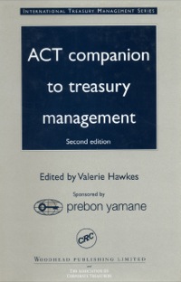 Imagen de portada: Act Companion to Treasury Management 9781855733275