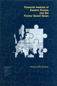 Imagen de portada: Financial Markets of Eastern Europe and the former Soviet Union 9781855733404