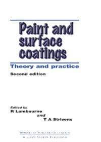 表紙画像: Paint and Surface Coatings: Theory and Practice 2nd edition 9781855733480