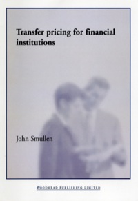 Cover image: Transfer Pricing for Financial Institutions 9781855733725