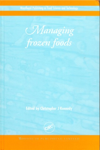 Cover image: Managing Frozen Foods 9781855734128