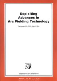 Imagen de portada: Exploiting Advances in Arc Welding Technology 9781855734166