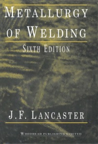 Cover image: Metallurgy of Welding 6th edition 9781855734289
